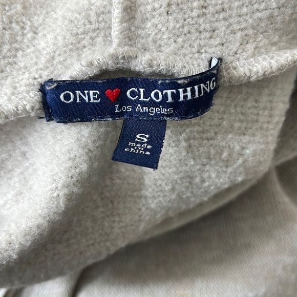 One ❤️ Clothing Oatmeal Fleece Oversized Dropped Shoulder Hoodie - Picture 14 of 16
